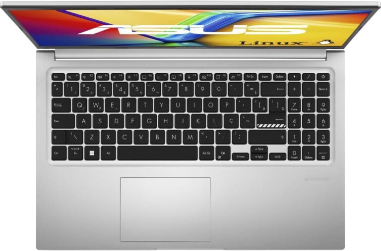 Notebook ASUS Vivobook 15 M1502YA AMD Ryzen 7 5825U 8GB Ram 512GB SSD Linux KeepOS 15,6 FHD Cool Silver - cima