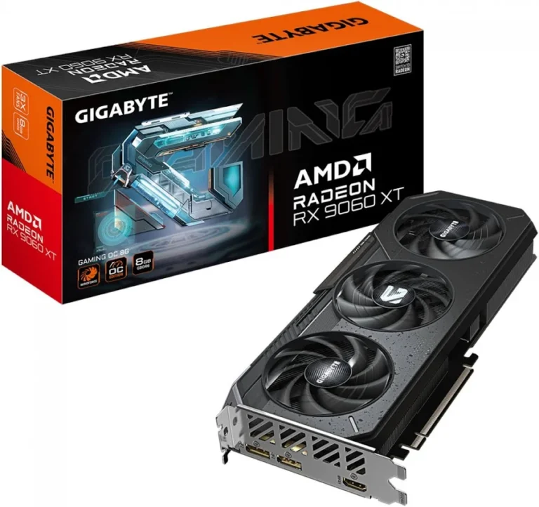 Placa de Vídeo Gigabyte AMD Radeon RX 9060 XT Gaming OC